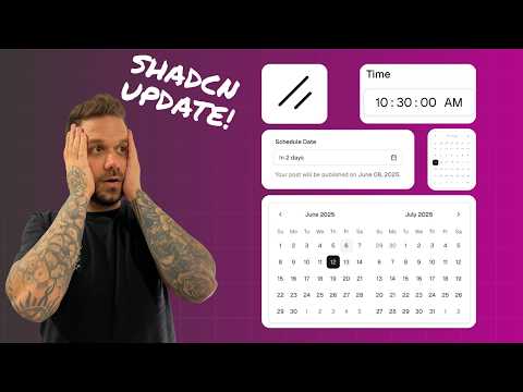Latest Shadcn Drop is NEXT LEVEL 🚀