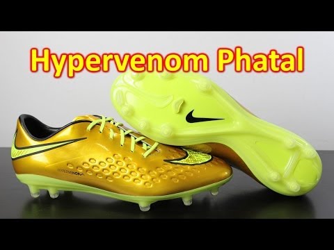 Neymar Nike Hypervenom Phatal Premium Metallic Gold Coin/Volt - Unboxing + On Feet - UCUU3lMXc6iDrQw4eZen8COQ