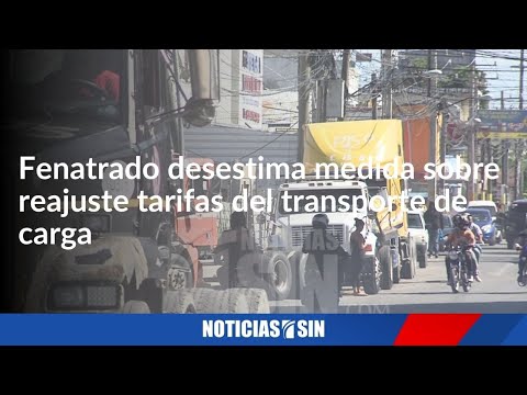 Desestiman reajuste tarifas transporte de carga