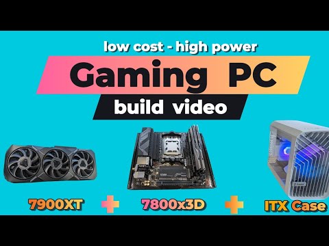 building powerful ITX gaming PC  7900XT + 7800x3D + AG620 Digital