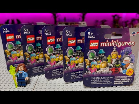 LEGO 71046 Space Minifigure Series 26 Pack Opening