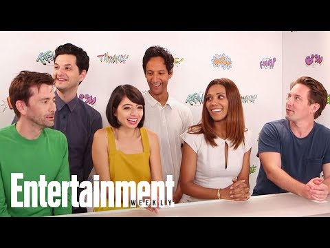 The DuckTales Cast On Getting To Jump In A Real Pit Of Coins | SDCC 2017 | Entertainment Weekly - UClWCQNaggkMW7SDtS3BkEBg