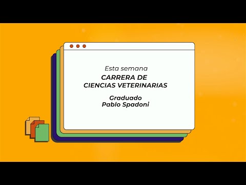 2- Ciencias Veterinarias - MV Pablo Spadoni