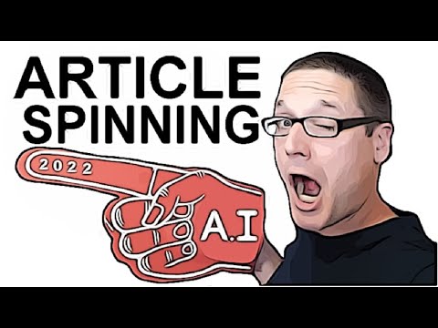 How to Rewrite Articles ?? A.I Article Spinning