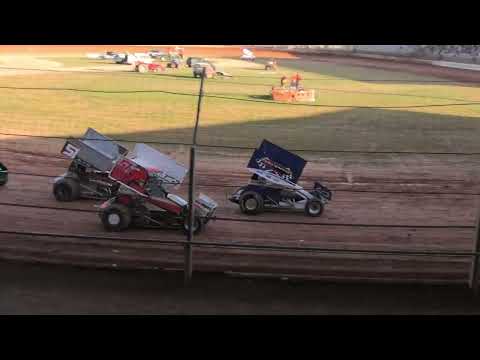 Sprintcars Baypark 5 Jan 2019 - dirt track racing video image