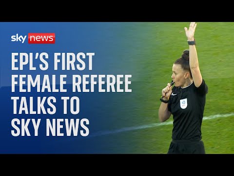 Premier League's first female referee reflects on 14-year career