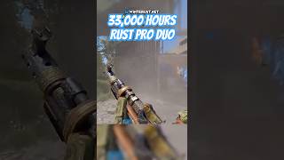 YouTube thumbnail for Ser Winter's video titled 'How A 33,000 Hour Duo Plays Rust #rust #rustgame #epic'