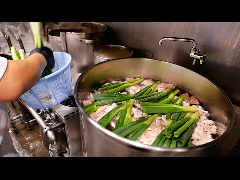 Japanese Food - The BEST DUCK RAMEN in Tokyo! Kamo to Negi Ueno Japan