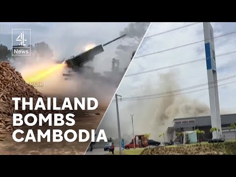 Thai fighter jet bombs Cambodia as tensions boil over