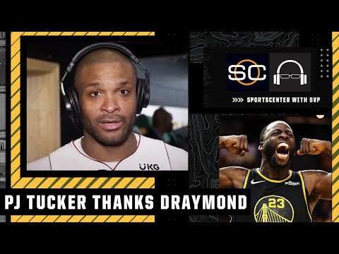 I appreciate it Draymond! - PJ Tucker after forcing Game 7 against the Celtics | SC with SVP video clip
