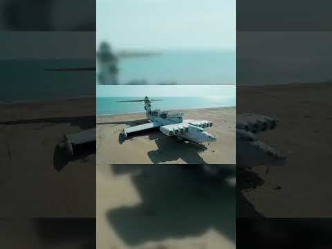 Ekranoplan – The Soviet Flying Ship That Skims the Water #shorts