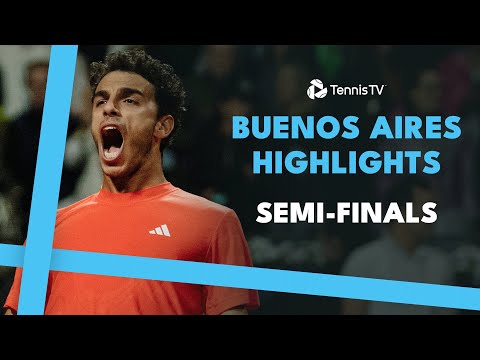 Fonseca vs Djere; Cerundolo vs Martinez | Buenos Aires 2025 Semi-Final Highlights