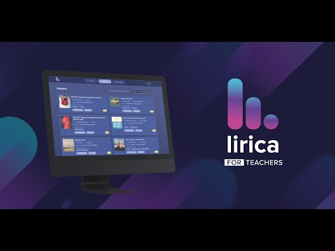 Introducing Lirica for Teachers....