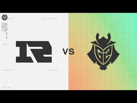 RNG vs G2｜2022 Mid-Season Invitational Rumble Stage Day 3 Game 5