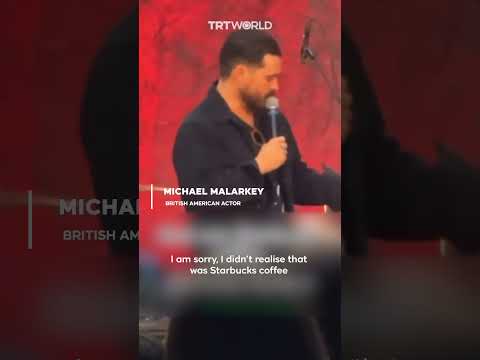 British American actor Michael Malarkey refuses to drink Starbucks