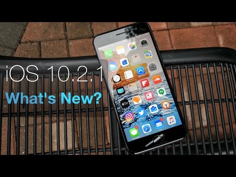 iOS 10.2.1 is Out! - What's New? - UCiQMYozSSTkJ2twtZM1bG9w