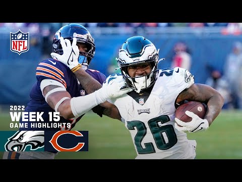 Philadelphia Eagles vs. Chicago Bears | 2022 Week 15 Game Highlights video clip