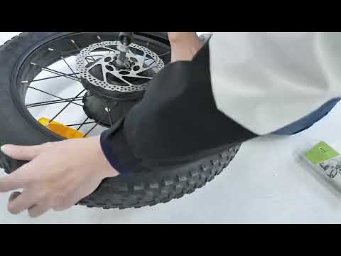 How To: Replace the Tire of EUNORAU NEW-TRIKE Fat Tire Ebike