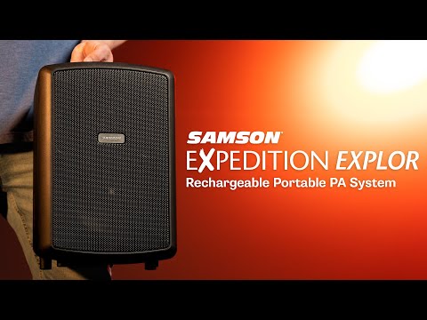 Expedition Explor Rechargeable Portable PA System | Samson