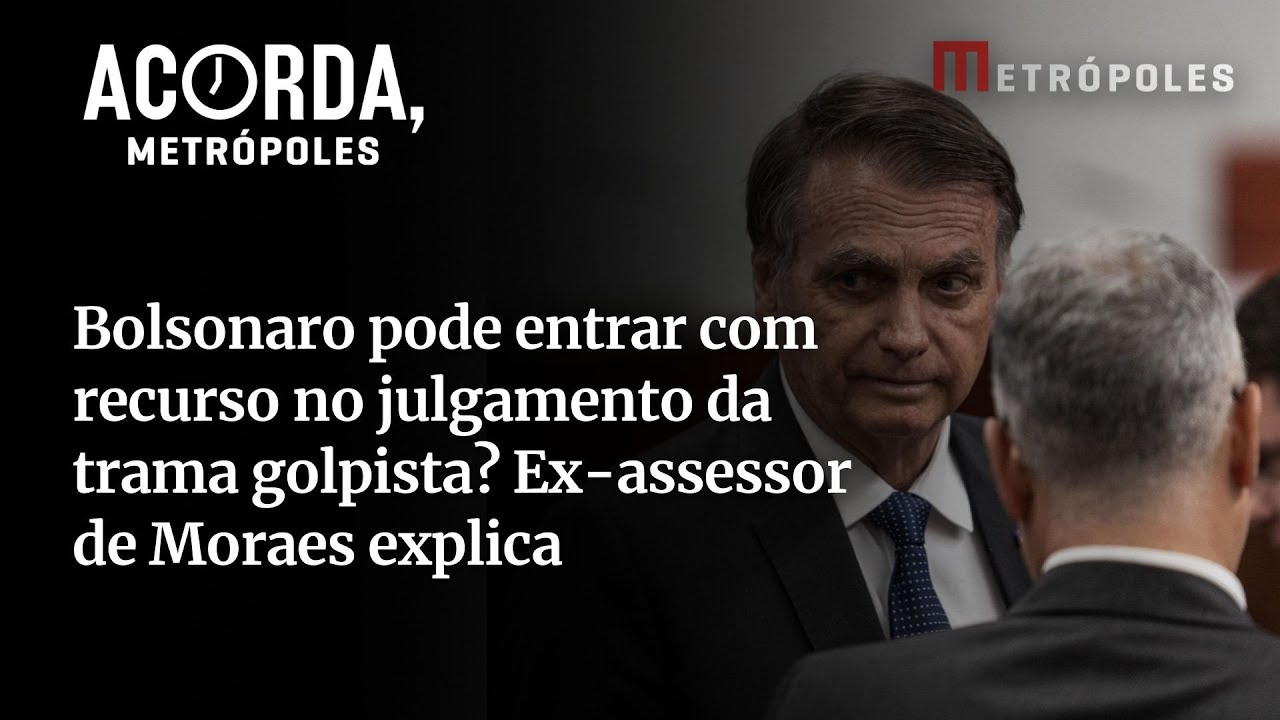 Bolsonaro pode entrar com recurso no julgamento da trama golpista Ex assessor de Moraes explica