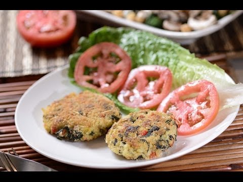 Hamburguesas de arroz con espinacas - Como cocinar - UCvg_5WAbGznrT5qMZjaXFGA