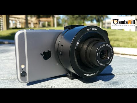 Amkov SP-W501 Wifi Camera Lens 14MP/1080P - Sony QX10 Clone - Android/iOS - Unboxing & Test! - UCemr5DdVlUMWvh3dW0SvUwQ