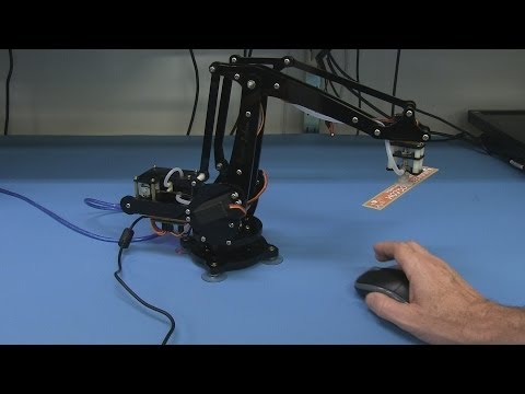 EEVblog #586 - Open Source Hardware uARM 4-Axis Desktop Robotic Arm Kickstarter - UC2DjFE7Xf11URZqWBigcVOQ