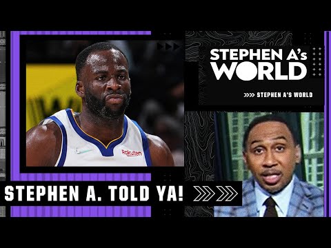 Stephen A. TOLD YA! The Golden State Warriors are a PROBLEM! | Stephen A's World video clip