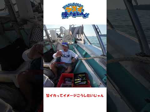 ケンサキイカってどうやって喰ってくる？