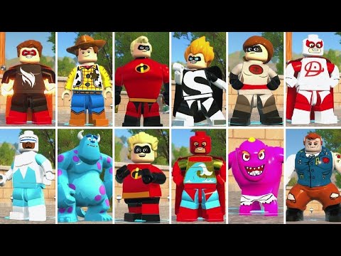 LEGO The Incredibles - A Look at All 113 Playable Characters - UCg_j7kndWLFZEg4yCqUWPCA