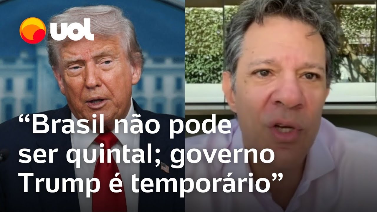 Brasil não pode ser quintal de ninguém; governo Trump é temporário, diz Haddad em evento do PT