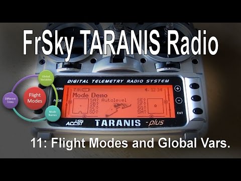 (11/12) FrSky TARANIS Radio – Using Flight Modes and Global Variables (GV/GVR) - UCp1vASX-fg959vRc1xowqpw