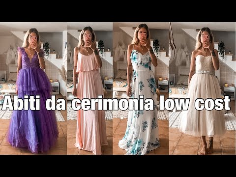 ABITI DA CERIMONIA LOW COST \ JJS HOUSE