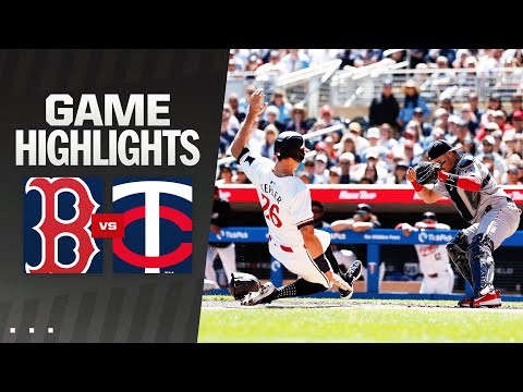 Red Sox vs. Twins Game Highlights (5/5/24) | MLB Highlights video clip
