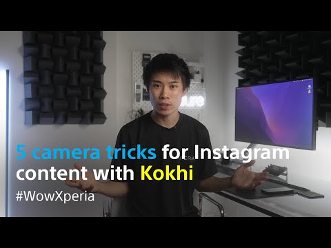 5 camera tricks for Instagram content with Kokhi #WowXperia