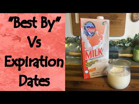Food Storage: Best By Dates Vs Expiration Dates