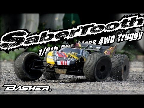 HobbyKing Product Video - Basher Sabertooth 1/8th 4WD Brushless Truggy - UCkNMDHVq-_6aJEh2uRBbRmw