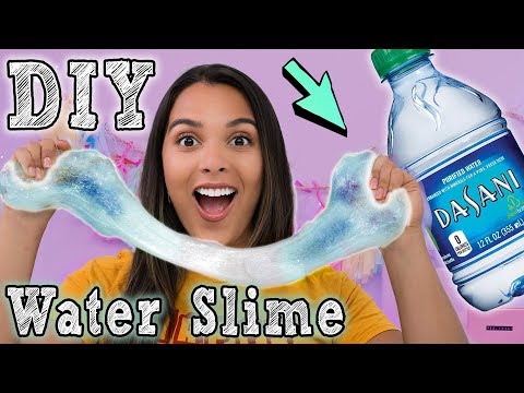 DIY WATER SLIME! - UCIOUkPJZtWThQBtkCRniSBw