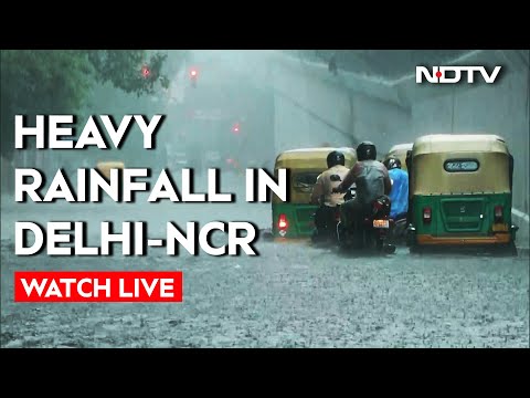 Delhi Rain News LIVE | Delhi Rain Today | Heavy Rainfall In Delhi-NCR Brings Much-Needed Relief