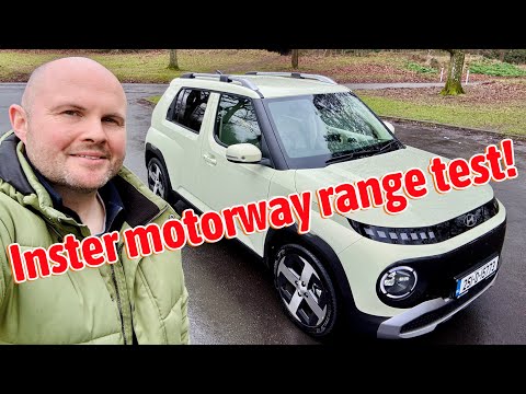 Hyundai Inster review | motorway driving and range test