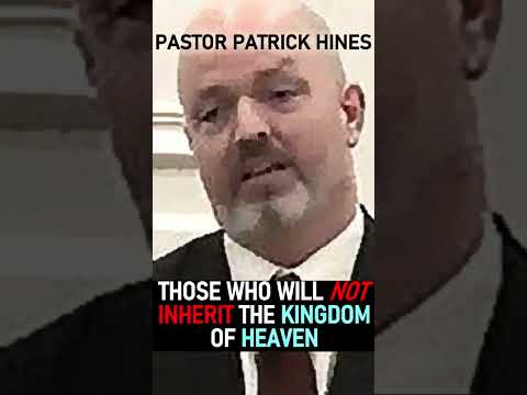 Those Who Will Not Inherit The Kingdom Of Heaven - Pastor Patrick Hines Sermon #shorts #christianity