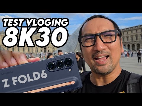 Tes Kualitas Video 8K Samsung Galaxy Z Fold6