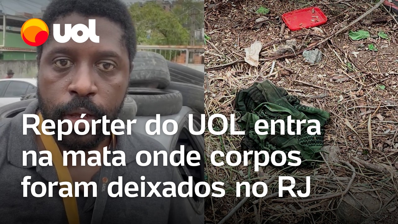 Operação mais letal do RJ Moradores do Complexo da Penha se mobilizam para recuperar corpos na mata