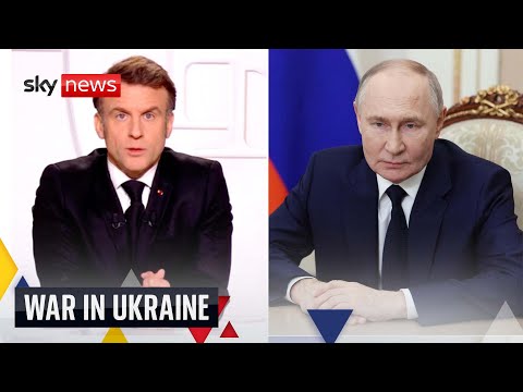 Russia threatens all of Europe, Macron tells France | The World with Gillian Joseph