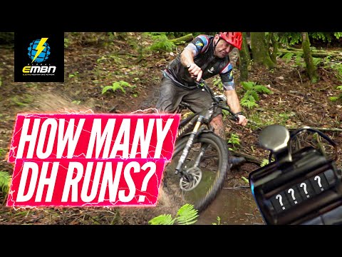 How Many Downhill Runs On One Battery | Using An EMTB As An Uplift