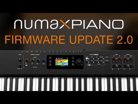 Numa X Piano FIRMWARE UPDATE 2.0