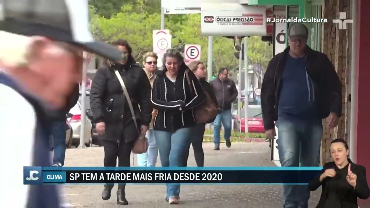 São Paulo registra tarde mais fria do ano
