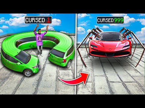 Upgrading Cars Into CURSED CARS In GTA 5!