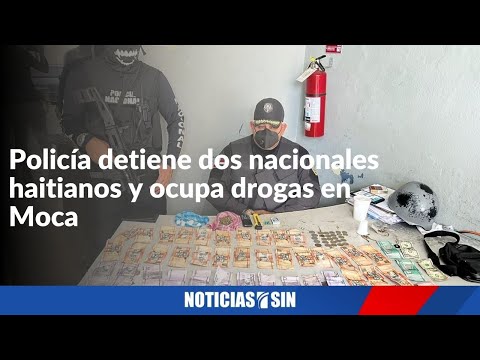 Detienen nacionales haitianos y ocupa drogas, Moca