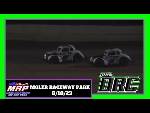 Moler Raceway Park | 8/18/23 | Legends | Feature - dirt track racing video image